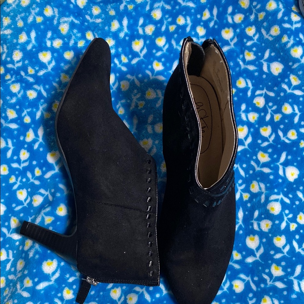 Life Stride  ,Elegant Black Women's Ankle Boots